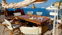 Sailing yacht Oriander -  Al Fresco Dining